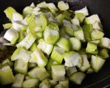 A picture of step 4 of Tori sabzi.