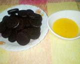 صورة لخطوة 1 من وصفة تشيز كيك بالشوكولاتة 🍫