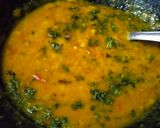 A picture of step 4 of Dal fry.