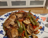 Foto del paso 6 de la receta: Pollo con verduras al teriyaki