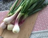 Une image de l'étape 3 de Salade de harengs fumés,pommes de terre,oignons nouveaux et cornichons.