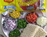 વેજીટેબલ મસાલા મેગી (Vegetable Masala Maggi Recipe In Gujarati) રેસીપી સ્ટેપ1ફોટો