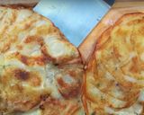A picture of step 6 of Pommes Anna.