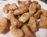 Foto del paso 3 de la receta: Nuggets de pollo crocantes 😋💕💕