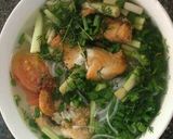 Hình bước làm 5 của món Bún cá