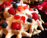 Foto del paso 5 de la receta: Gofres fit con yogur y frutos rojos