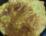 Foto langkah ke 9 dari resep Telur dadar sayur.