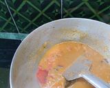 A picture of step 4 of Papaya Daal Masala.