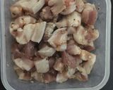 Hình bước làm 1 của món Thịt ba chỉ kho