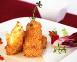 Hình bước làm 12 của món Potato & bacon Croquette (Khoai tây và thịt xông khói  Croquette)