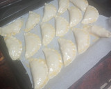 Foto del paso 8 de la receta: Empanadillas de salchicha fresca y salteado de verduras al horno