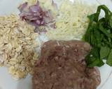 Bubur oat daging pakcoy (MPASI 6m+) langkah memasak 1 foto