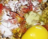 A picture of step 2 of Eggplant omlette.
