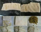 A picture of step 7 of Khasta Qeema kachori.