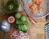 Foto langkah ke 4 dari resep Jambal cabe ijo kecombrang.