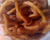 A picture of step 4 of Churrus.