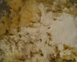 A picture of step 2 of Potato smiley.