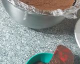 Foto del paso 10 de la receta: Torta pionono con mousse de chocolate y centro de dulce de leche