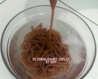 Es Cendol/Dawet Coklat - Step 3