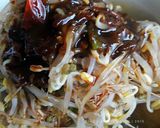 Foto langkah ke 27 dari resep Lontong Balap with Lento dan Sate Kerang.