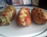 Foto del paso 8 de la receta: Perritos calientes con "salchichas de 🥕zanahoria" 😜😝😊