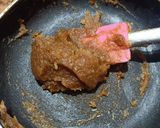 A picture of step 2 of Dates Chocolate fudge bars.