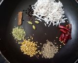 A picture of step 2 of Veg. Chettinad Curry.