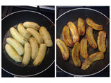 Dadar gulung pisang coklat keju