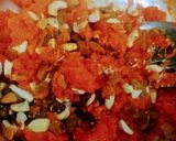 A picture of step 6 of Gajar ka Halwa (Carrot Halwa).