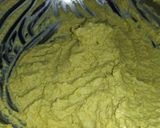A picture of step 1 of Besan or bascrili ki pakode.