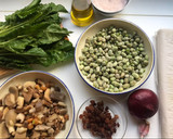 Foto del paso 1 de la receta: Hojaldre de vegetales al eneldo, con chía y pasas
