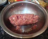 A picture of step 2 of Beetroot cutlet.