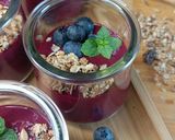 Une image de l'étape 4 de 🫐Mousse crémeuse aux fruits rouges et tofu soyeux.