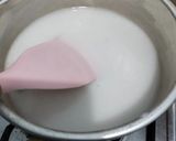 Foto langkah ke 2 dari resep Khanom Piak Poon Taro Tower (Thai Dessert).