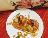 A picture of step 3 of Raw Mango salad.