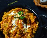A picture of step 6 of Shahi Matar Mushroom Paneer.