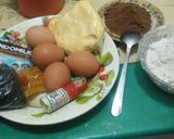 Foto langkah ke 1 dari resep Brownies kukus amanda.