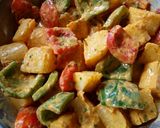 A picture of step 1 of 2 ways Cassava Grilled & Baked#themechallenge.