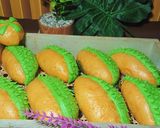 Foto langkah ke 8 dari resep Bakpao (no mixer) karakter durian montong.