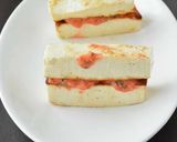 A picture of step 4 of Paneer pasanda.