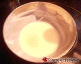 Panna cotta με γάλα καρύδας, σε... χρώματα ροδάκινου φωτογραφία βήματος 3