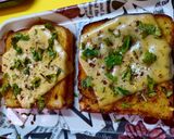 ईज़ी चीज़ी गार्लिक ब्रेड(Cheesy Garlic Bread Recipe in Hindi) रेसिपी चरण 4 फोटो