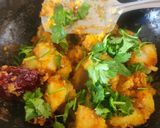 A picture of step 5 of Methi Thepla With Til Jeera Aloo Sabzi - A perfect Meal for Traveling Tiffin - Picnic Potluck.