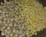 Hình bước làm 1 của món Cơm Lứt Chiên Ngũ Sắc (Món Chay)