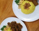 Foto langkah ke 1 dari resep Nasi kuning - rice cooker.