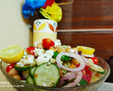 A picture of step 4 of Cucumber salad.