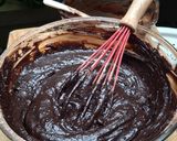 Foto langkah ke 3 dari resep Brownies Keju.