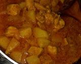 A picture of step 5 of Chicken Jalfrezi.