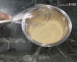 A picture of step 2 of Mysore Pak mouth melting.