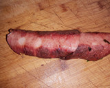 Foto del paso 5 de la receta: Rollitos de mortadella con zanahoria, pimiento y cebolla